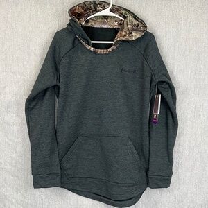 NWT Huntworth Camo Hoodie Sweater Sz M Casual Athleisure Hunting Outdoor Camping